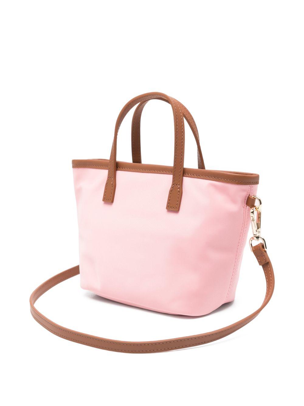 Borsa tote City mini MC2 Saint Barth rosa con mani in pelle CB0005 01820L MC2 ST. BARTH KIDS 