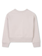 Felpa con stampa per bambino Givenchy Kids bianco con stampa logo sul davanti H30773 184 GIVENCHY KIDS 