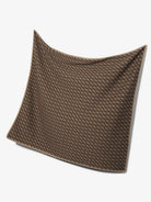 Coperta per neonati Fendi Kids marrone con stampa del logo FF BUJ166 A3TE F0LMJ FENDI KIDS 