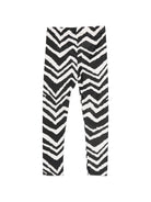 Leggings per bambina Missoni Kids nero con stampa a zigzag MZ6B30 Z4154 930BG MISSONI KIDS 