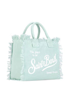 Borsa Vanity MC2 Saint Barth verde salvia con stampa logo sul davanti VANI001 00160L MC2 ST. BARTH KIDS 