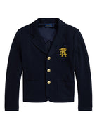 Blazer per bambina POLO RALPH LAUREN KIDS blu con ricamo 312934377 001 Ralph Lauren kids 