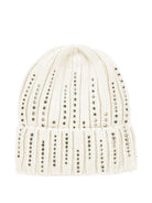 Cappello per bambina Monnalisa Kids bianco con decorazioni con strass 17H004 8064 0001 MONNALISA KIDS 