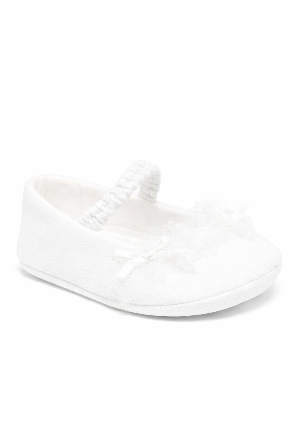 Ballerine per neonata Colorichiari bianco con fiocco FN958518 2635 1515 COLORICHIARI KIDS 