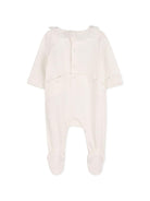Set copertina e tutina per neonata Chloé Kids bianco con finiture in pizzo C20925 117 CHLOE' KIDS 