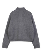 Maglione per bambina Chloé Kids grigio con due tasche frontali C20636 A46 CHLOE' KIDS 