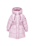 Piumino per bambina Monnalisa rosa con cappuccio 17F102 6021 0094 MONNALISA 