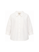 Camicia per bambina Douuod Kids bianca con rifinitura smerlata DZ5A60 Z4086 100 DOUUOD KIDS 