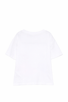 T-shirt per bambina Billieblush bianca con stampa grafica U21962 10P BILLIEBLUSH KIDS 