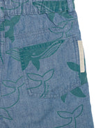 Shorts per bambino Stella McCartney Kids blu con stampa grafica TY6Q29 Z3546 606MC STELLA McCARTNEY KIDS 