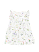 Abito Cacao per neonata Molo beige con stampa floreale all-over 4S26E107 9541 MOLO KIDS 