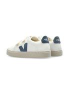 Sneakers V-90 per bambini Veja Kids bianche con chiusura a strappi SV0520643 EXTRA WHITE CALIFORNIA VEJA KIDS 