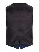 Gilet per bambino Balmain Kids blu con bottoni dorati BY2P82 P0588 625 BALMAIN KIDS 