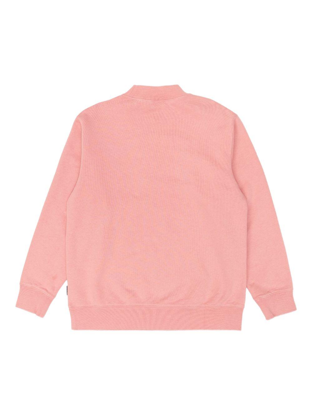 Felpa per bambina Palm Angels Kids rosa con stampa con logo sul davanti PGBA013F25FLE001 303B PALM ANGELS KIDS 