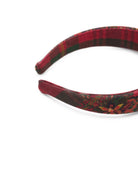 Cerchietto per capelli per bambina Etro Kids rosso con stampa Paisley GZ0A14 P0632 418MC ETRO KIDS 