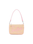 Pochette Parisienne MC2 Saint Barth beige con ricamo logo PARM002 00415L MC2 ST. BARTH KIDS 