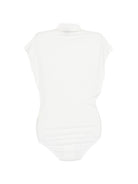 Body per donna Alysi bianco con collo alto 116403 P6014 BI ALYSI 