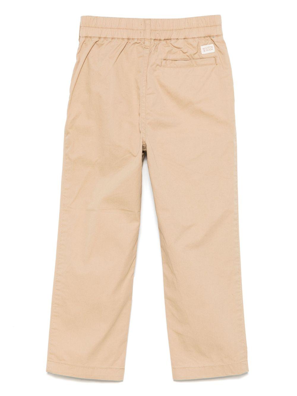 Pantaloni affusolati per bambina Scotch & Soda Kids beige 179421 260 SCOTCH&SODA KIDS 