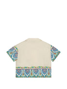 Camicia per neonato Etro Kids bianca con stampa floreale GY5520 P0601 106MC ETRO KIDS 
