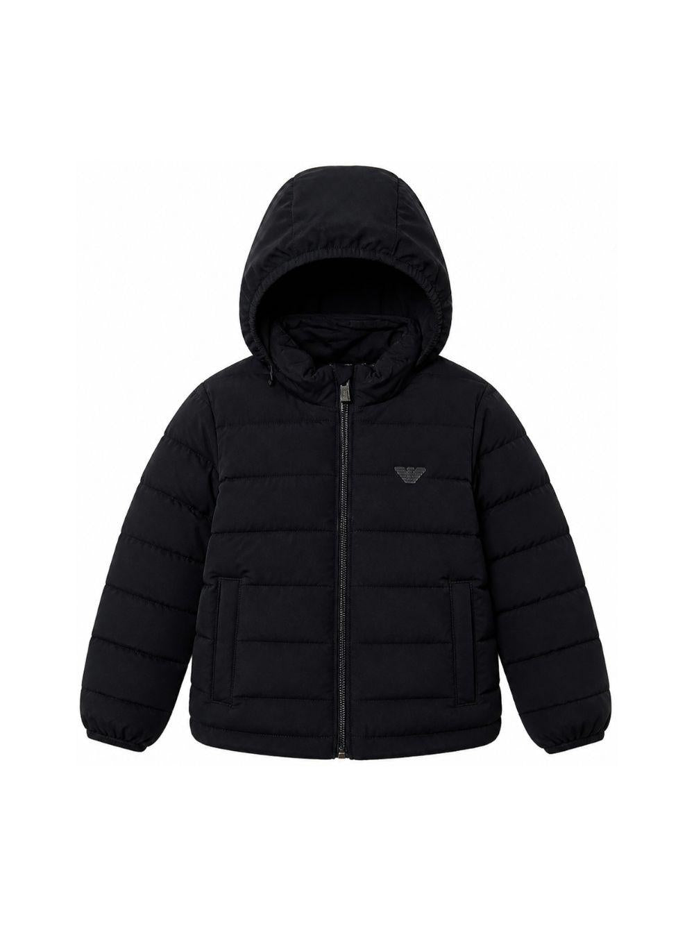 Giubbino per bambino Emporio Armani Kids blu con design trapuntato EB000423 AF14935 UB118 EMPORIO ARMANI KIDS 