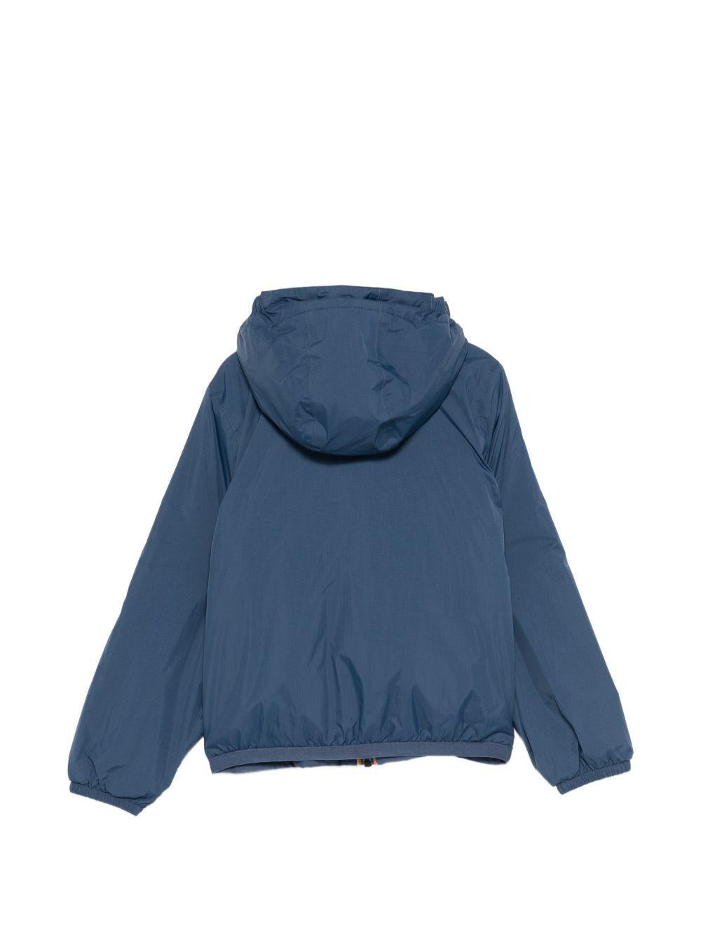 Giubbino per bambino K-Way Kids blu con cerniera K7141FW B67 K-WAY KIDS 