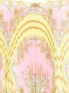 Gonna per bambina Versace Kids rosa con stampa barocca all-over 10181151A17234 5Y590 VERSACE KIDS 