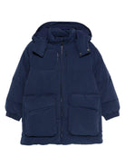 Giubbino per bambino Emporio Armani Kids blu con design imbottito EB000511 AF13373 UB130 EMPORIO ARMANI KIDS 