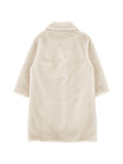 Cappotto per bambina Monnalisa Kids biege con colletto 17H109 8034 0001 MONNALISA KIDS 