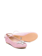 Ballerine per bambina Aruna Seth rosa con applicazione farfalla AS76 PINK ARUNA SETH KIDS 