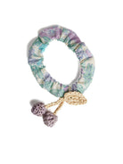 Elastico per bambina Bonpoint viola con stampa a fiori C06GHAW00002 556 BONPOINT KIDS 