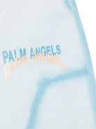 Jeans dritti con effetto vernice per bambino Palm Angels Kids azzurro con passanti PBCF006S25FAB001 4042 PALM ANGELS KIDS 