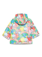 Impermeabile per neonata Stella McCartney Kids multicolore con stampa grafica TX2007 Z3227 999MC STELLA McCARTNEY KIDS 