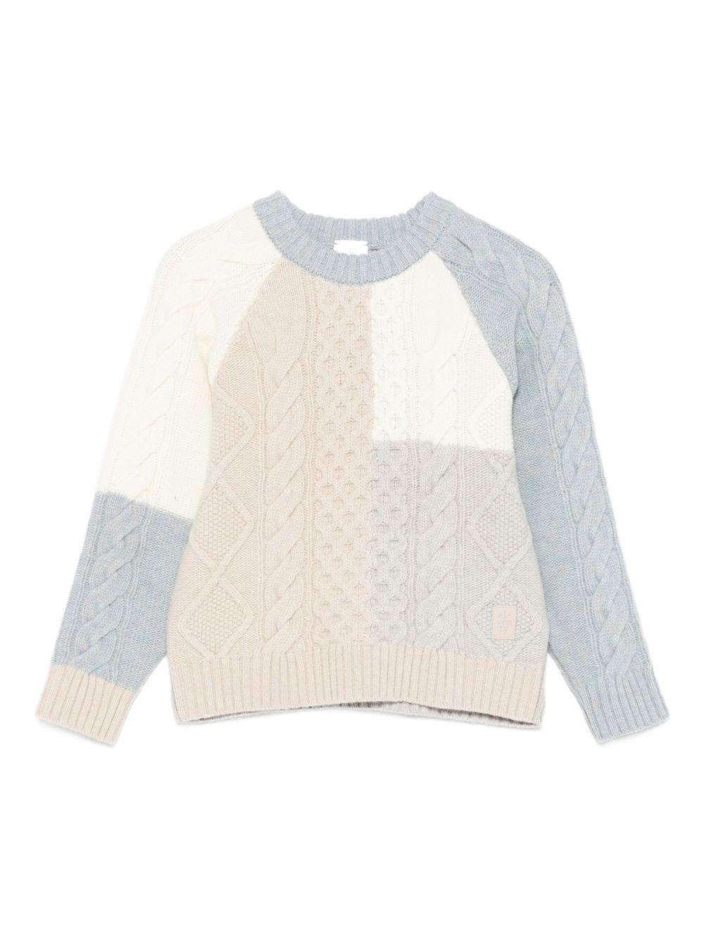 Maglione per bambino Eleventy Kids multicolore a girocollo EX9P00 W0217 999 ELEVENTY KIDS 