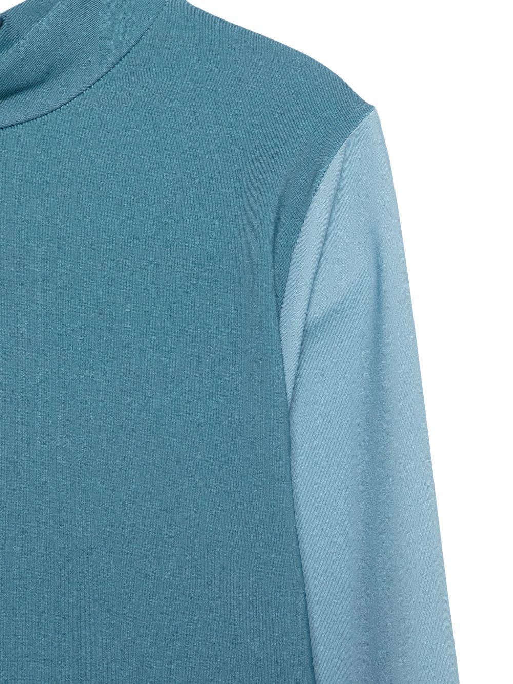 Costume per bambino Stella McCartney Kids azzurro con stampa grafica balena TYCP12 Z0157 642 STELLA McCARTNEY KIDS 