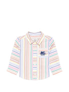 Camicia per neonato Etro Kids multicolor con design a righe GY5500 Z3654 101RO ETRO KIDS 
