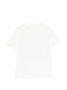T-shirt per neonati Missoni Kids bianca con stampa zigzag MZ8001 Z3672 102 MISSONI KIDS 