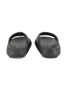Ciabatte per bambini The Marc Jacobs Kids nere con logo in rilievo W60827 09B THE MARC JACOBS KIDS 