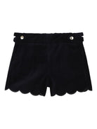 Set t-shirt e shorts per neonata Chloé Kids multicolore con logo ricamato C20719 N68 CHLOE' KIDS 
