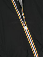 Impermeabile per bambini K Way Kids P. Jack nero con cappuccio K21371W USY K-WAY KIDS 