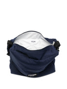 Borsa per neonati Moschino Kids blu con stampa Teddy Bear MUX05VLCA19 40016 MOSCHINO KIDS 
