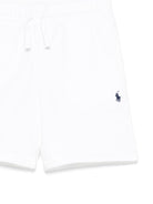 Shorts per bambino Polo Ralph Lauren Kids bianchi con motivo Polo Pony 322964135 001 Ralph Lauren kids 