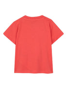 T-shirt per neonato Kenzo Kids rossa con stampa grafica sul davanti K61862 976 KENZO KIDS 