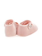 Ballerine per neonata Monnalisa rosa con cinturino Mary Jane 73F003 6803 0092 MONNALISA 