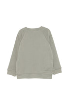 Felpa per bambino Stella McCartney Kids verde con stampa grafica TZ4P70 Z3059 774 STELLA McCARTNEY KIDS 