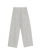 Pantaloni per bambino Balmain Kids grigi con motivo mélange BZ6H80 I0341 806OR BALMAIN KIDS 