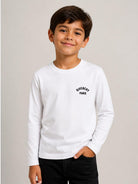 T-shirt per bambino Givenchy Kids bianca con logo sul davanti H31347 10P GIVENCHY KIDS 