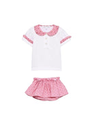 Set t-shirt e gonna per neonata Mariella Ferrari multicolore con stampa grafica floreale CAR16 PLR16 ROSA MARIELLA FERRARI KIDS 