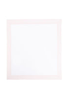 Coperta per neonata Il Gufo bianco con bordo a quadri P25OG060MF001 0132 IL GUFO KIDS 