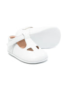 Scarpe primi passi per neonati Eli1957 bianche traforate 0375AL BLANCO Eli Kids 