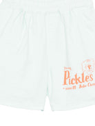 Shorts per bambino Bobo Choses azzurri con stampa "Mr. Pickles the Dog" sul davanti B126AC069 451 BOBO CHOSES KIDS 